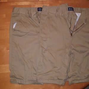 ( 2 ) Children's Place tan chino shorts